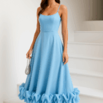 Rochie dama casual Buff bleu