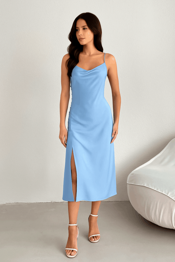 Rochie dama satinata Sofia