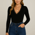 Body dama casual Lorna negru