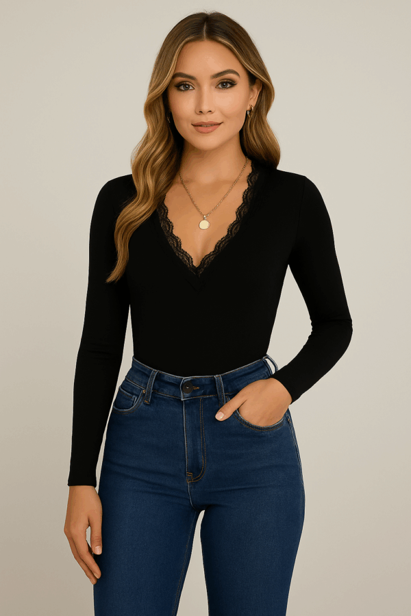 Body dama casual Lorna negru