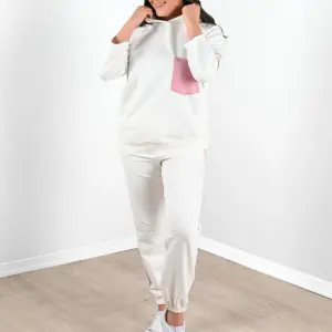 Trening dama batal Glitter alb