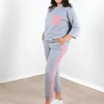 Trening dama batal Glitter gri