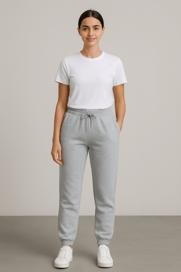 Pantaloni trening dama Lili gri