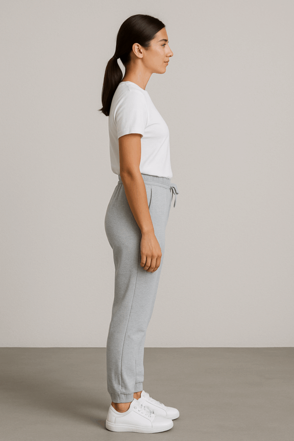 Pantaloni trening dama Lili gri