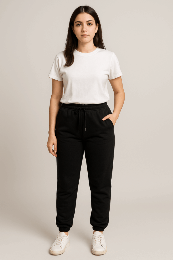 Pantaloni trening dama Lili negru