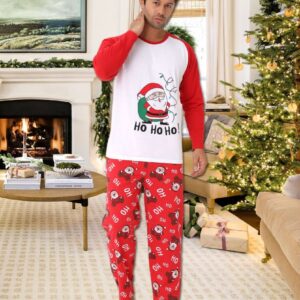 Pijama barbat motive Craciun HO HO HO