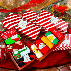 Set de 5 perechi de șosete de Crăciun