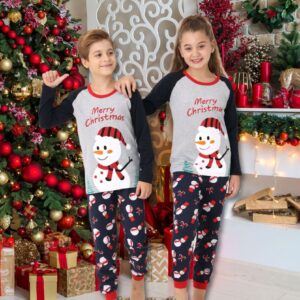 Pijama copii motive Craciun Snowman