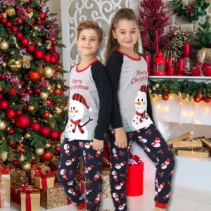 Pijama copii motive Craciun Snowman
