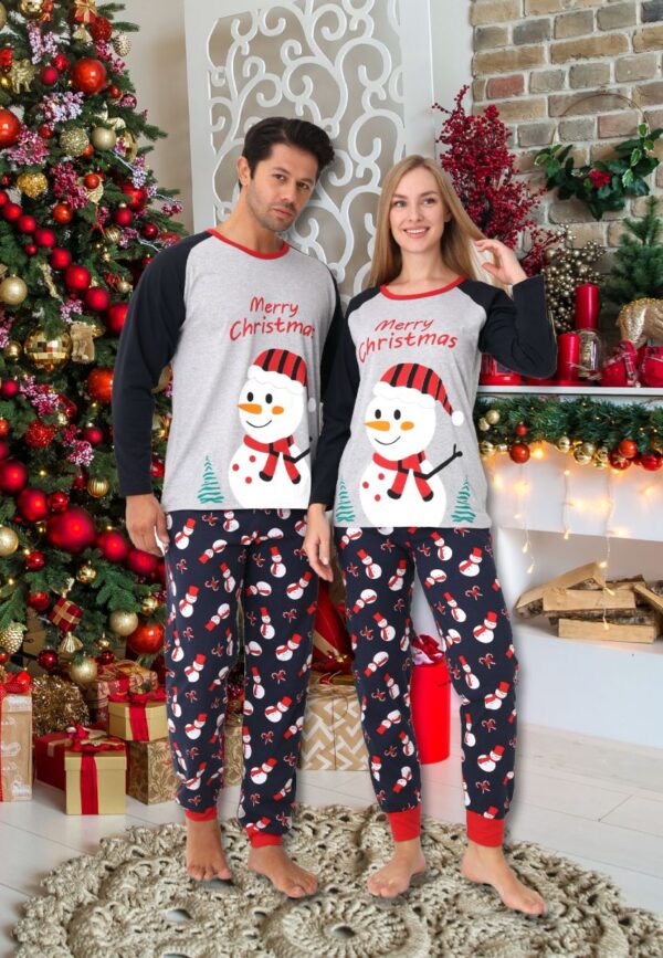 Pijama dama motive Craciun Snowman
