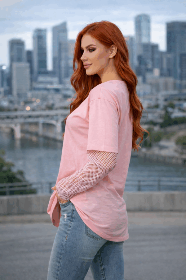 Bluza dama maneci plasa
