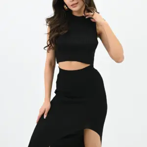 Compleu casual dama Miria negru