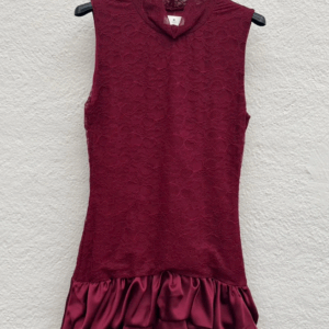 Rochie eleganta cu dantela si volane Deny