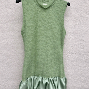 Rochie eleganta cu dantela si volane Deny