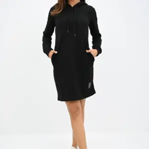 Rochie sport stil hanorac Jenny negru
