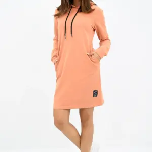 Rochie sport stil hanorac Jenny piersica