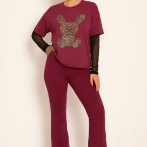 Trening sport dama Bunny magenta