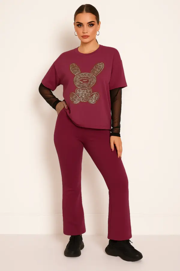 Trening sport dama Bunny magenta
