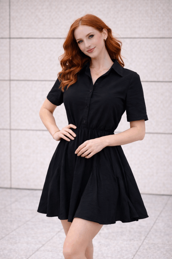 Rochie dama vascoza cu volane Jia