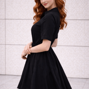 Rochie dama vascoza cu volane Jia