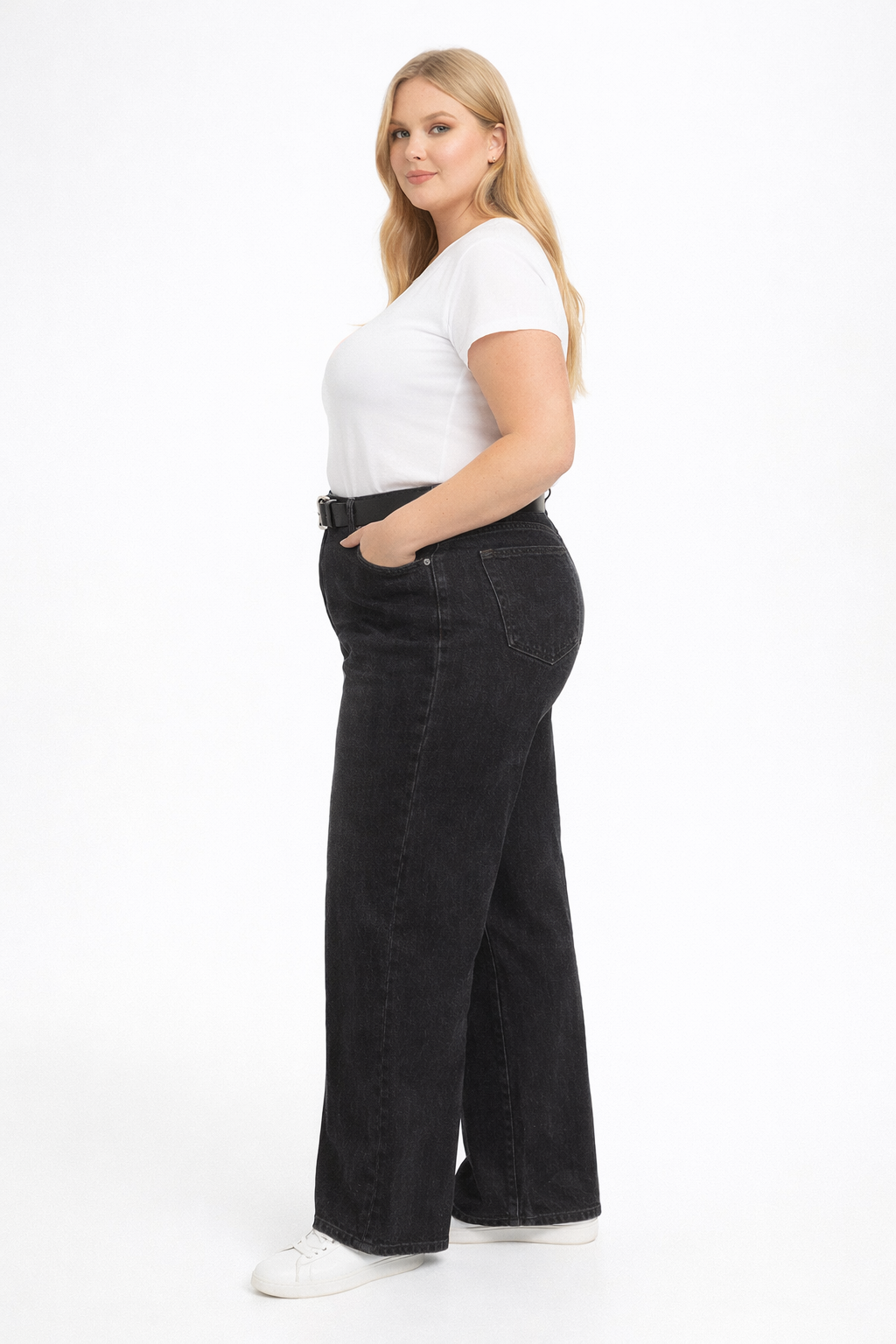 Blugi dama wideleg MimiGrey