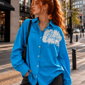 Camasa dama denim moale Just an Illusion
