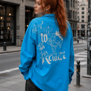 Camasa dama denim moale Just an Illusion