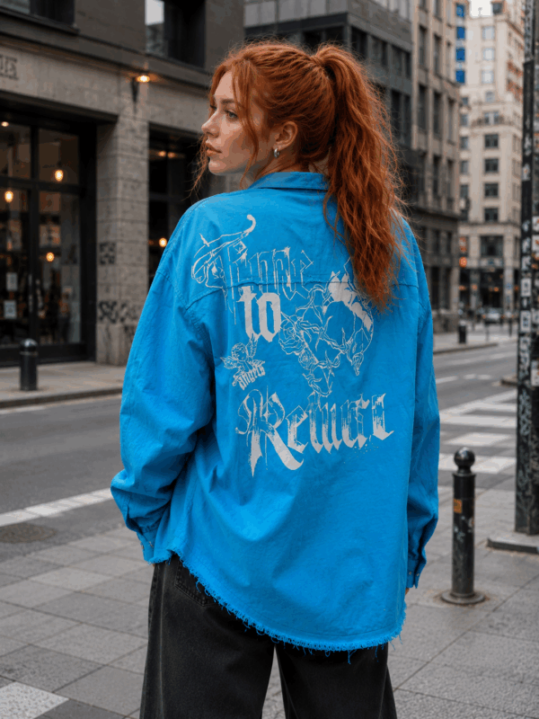 Camasa dama denim moale Just an Illusion