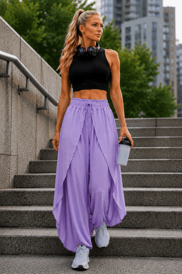 Pantaloni dama largi Alladin Style
