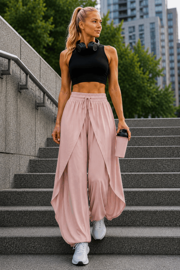 Pantaloni dama largi Alladin Style
