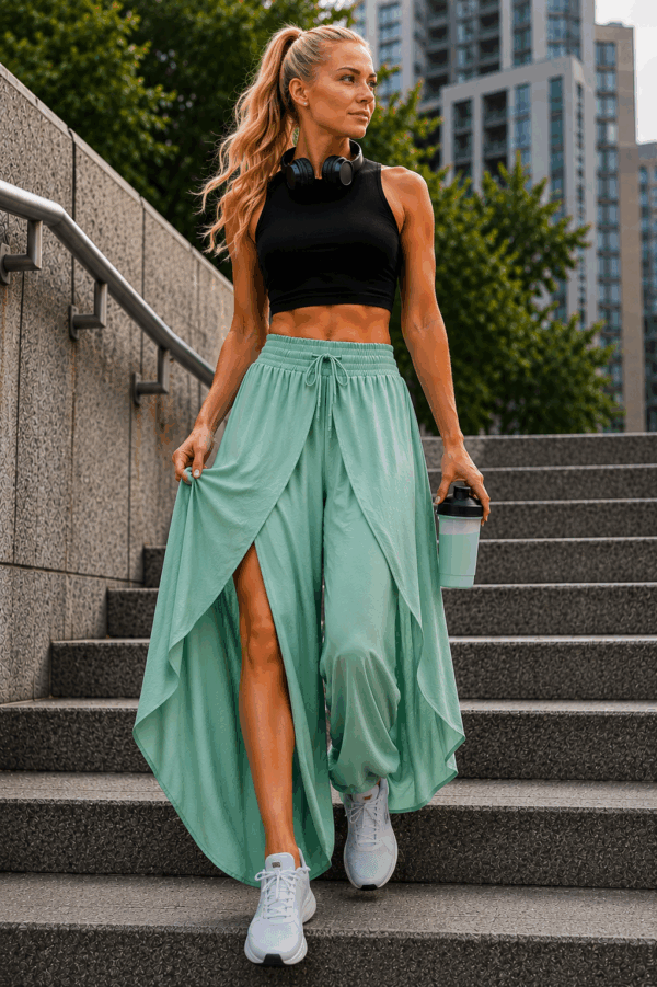 Pantaloni dama largi Alladin Style