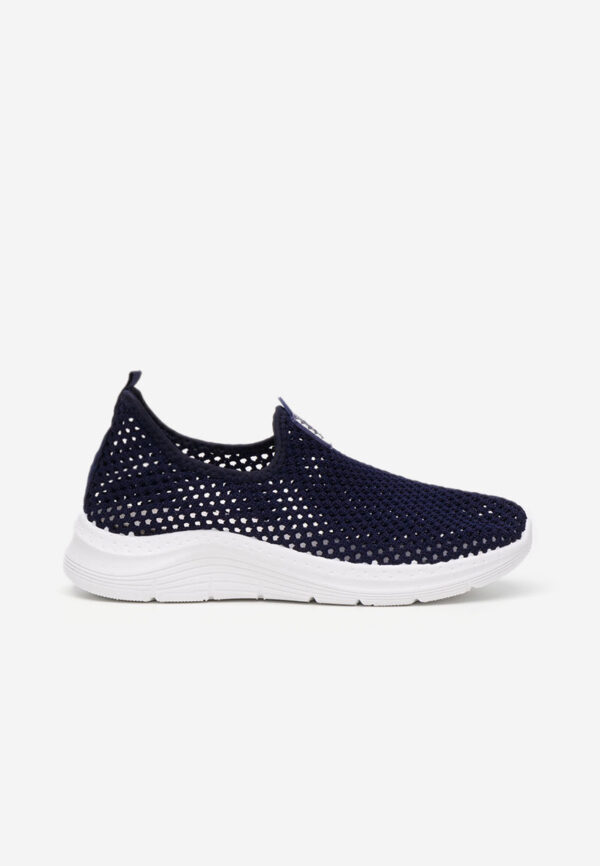 Teniși Slip-On Damă din Material Textil Perforat