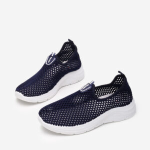 Teniși Slip-On Damă din Material Textil Perforat