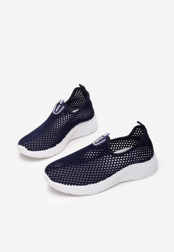 Teniși Slip-On Damă din Material Textil Perforat