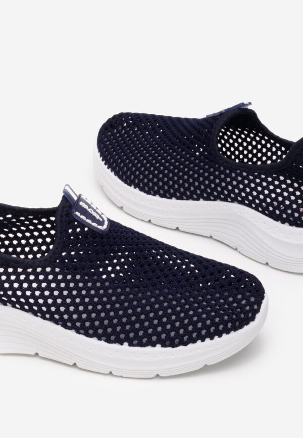 Teniși Slip-On Damă din Material Textil Perforat