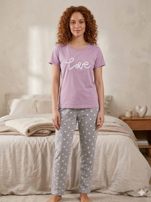 Pijama dama L0VE Serena mov